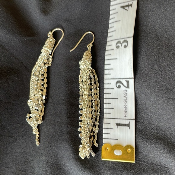 Stella & Dot Vintage long dangly earrings, beautiful! - Picture 4 of 4